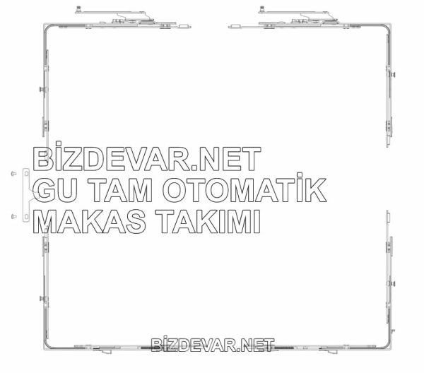 GU Tam Otomatik MZ Sürme Makas Takımı Fiyatı - Görsel 8